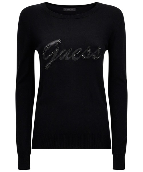Guess（ゲス）の「Liliane Sweater（ニット/セーター・レディース・ブラック・SMALL/MEDIUM/X-SMALL/LARGE）」の5枚目の写真