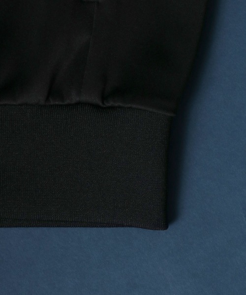 ANPAS（アンパス）の「Wide Silhouette Volume High Neck Track Jacket/別注 ワイドシルエット ボリュームハイネック トラックジャケット ジャージ セットアップ対応（ジャージ・メンズ・ブラック・LL/M/L）」の7枚目の写真