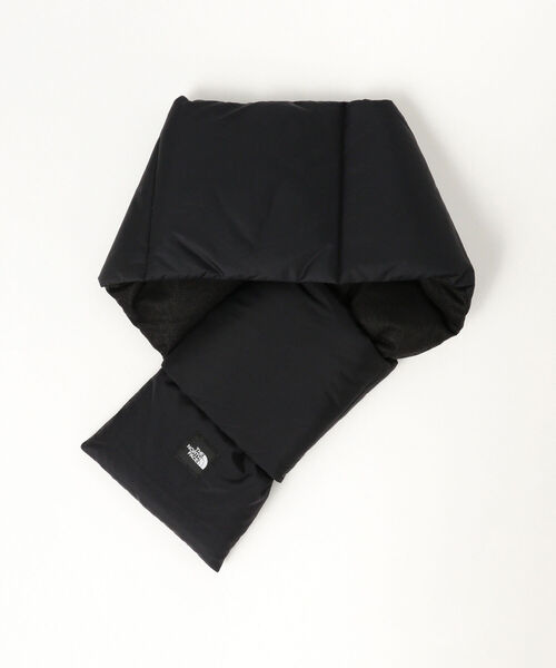 THE NORTH FACE（ザノースフェイス）の「THE NORTH FACE / Nuptse Muffler（マフラー・メンズ・オリーブ/ブラック/ブラウン・ONE SIZE）」の4枚目の写真