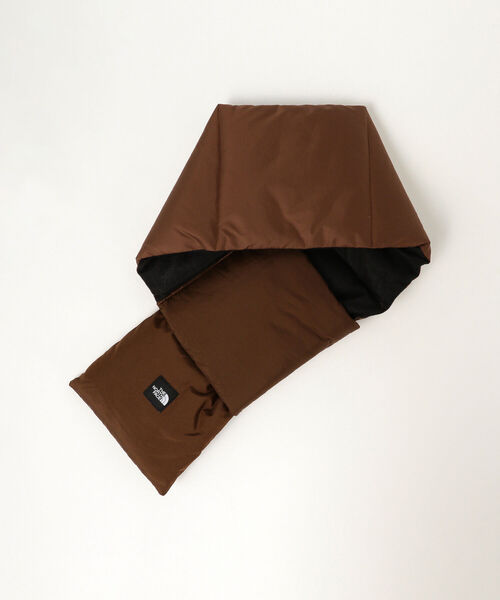 THE NORTH FACE（ザノースフェイス）の「THE NORTH FACE / Nuptse Muffler（マフラー・メンズ・オリーブ/ブラック/ブラウン・ONE SIZE）」の9枚目の写真