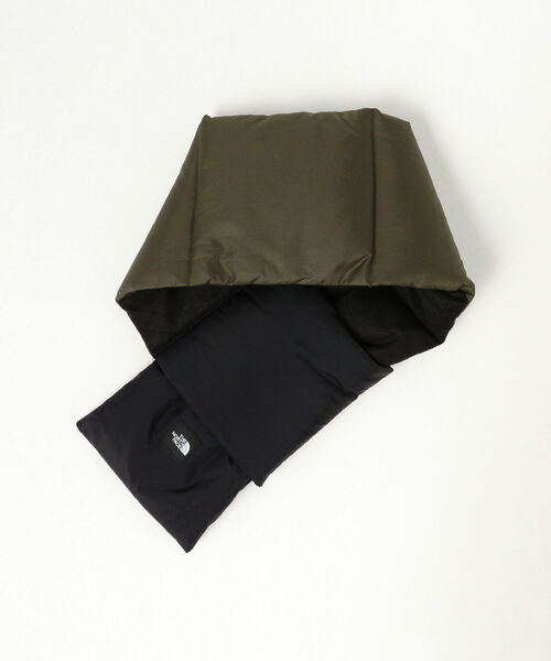 THE NORTH FACE（ザノースフェイス）の「THE NORTH FACE / Nuptse Muffler（マフラー・メンズ・オリーブ/ブラック/ブラウン・ONE SIZE）」の14枚目の写真