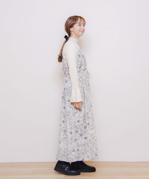 flower（フラワー）の「ニュアンスフラワーワンピース2