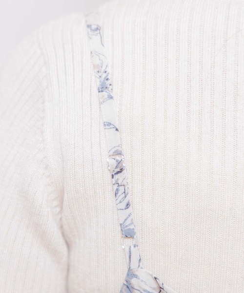 flower（フラワー）の「ニュアンスフラワーワンピース2（ワンピース・レディース・アイボリー/ブラウン・FREE）」の17枚目の写真