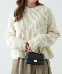 OUVRAGE CLASSE（ウヴラージュクラス）の「ワイドVネックプル
