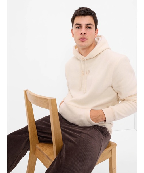 GAP ギャップ の ミニGAPロゴ プロフリースパーカー パーカー