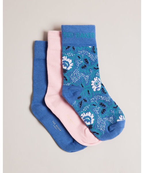 Ted Baker(テッドベーカー)の「MEG ソックス 3ピースパック(ソックス/靴下・レディース・ダークブルー・O/S)」の2枚目の写真