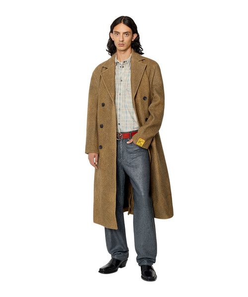 DIESEL（ディーゼル）の「メンズ チェスターコート（チェスターコート・メンズ・ブラック・X-SMALL/SMALL/LARGE/X-LARGE/XX-LARGE/MEDIUM）」の8枚目の写真