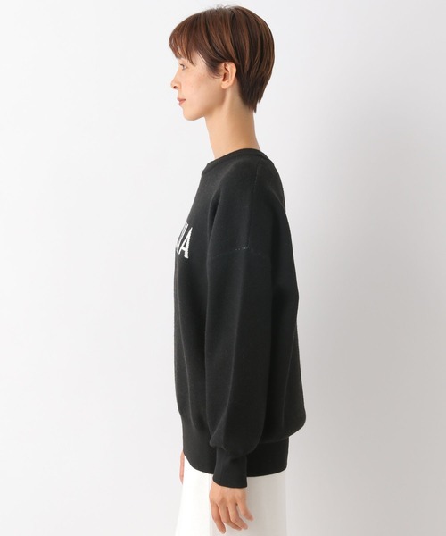♡epine ロゴニット 黒♡ 刺繍ケーブルニット【ZOZOTOWN限定商品】（ニット/セーター）｜one