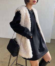 PAGEBOY | BIG裏毛プルオーバー×アームウォーマーSET(スウェット)