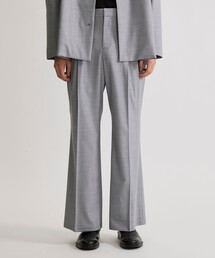 UNITED TOKYO | wool mixドレープワイドフレア(スラックス)