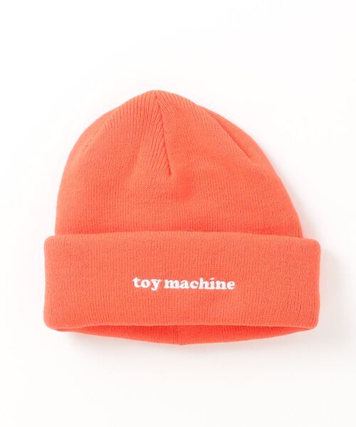 TOY MACHINE(トイ マシーン)の「TOY MACHINE/トイマシーン キッズ ビーニー ニット帽 128145201(ニットキャップ/ビーニー・キッズ・ブラック/オレンジ/ネイビー/グリーン・FREE)」の4枚目の写真