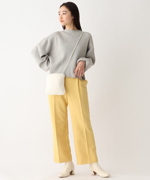 OPAQUE.CLIP（オペークドットクリップ）の「◆ミニファーポシェット（ショルダーバッグ・レディース・ブルー/ベージュ/グレー/ホワイト・00）」の8枚目の写真