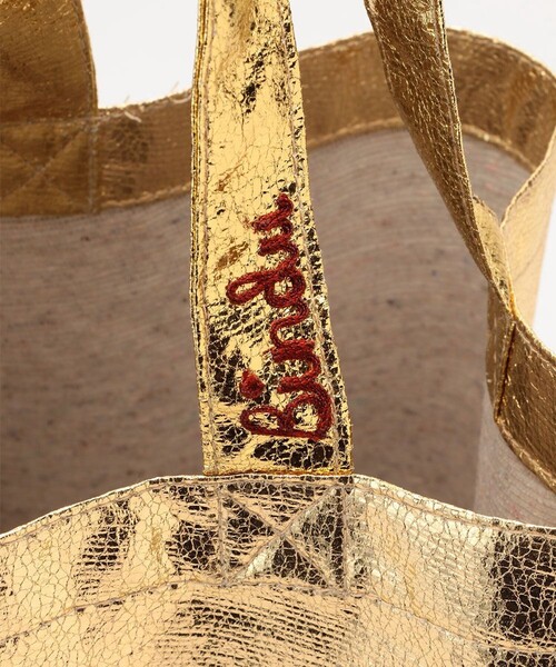 FREAK'S STORE(フリークスストア)の「トートバッグ(トートバッグ・レディース・ゴールド・ONE SIZE)」の3枚目の写真