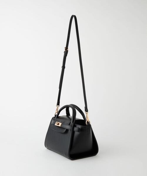 green label relaxing（グリーンレーベルリラクシング）の「ベルト ミニ 2WAY バッグ（ショルダーバッグ・レディース・ブラック/ケリー/その他1・FREE）」の15枚目の写真