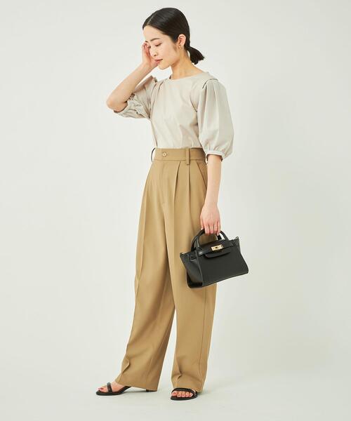 green label relaxing（グリーンレーベルリラクシング）の「ベルト ミニ 2WAY バッグ（ショルダーバッグ・レディース・ブラック/ケリー/その他1・FREE）」の20枚目の写真