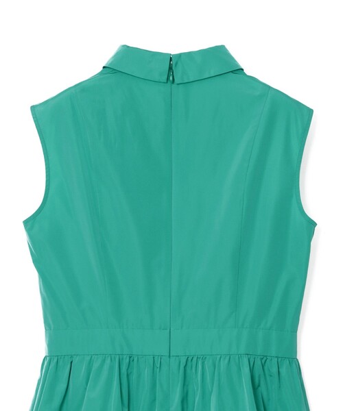 【ANAYI】2023年＊シャンブレータフタティアードワンピース　グリーン　36 セール】シャンブレータフタティアード ワンピース（ワンピース