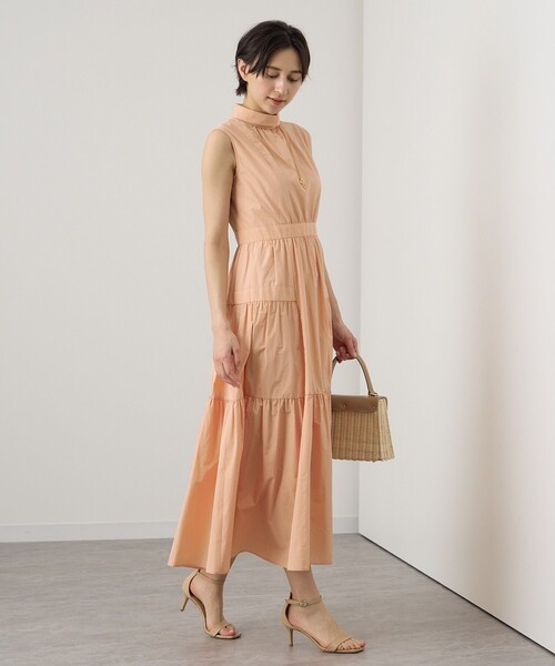 セール】シャンブレータフタティアード ワンピース（ワンピース