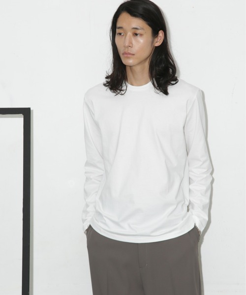 NANO universe（ナノユニバース）の「LB.03/ジャケT 長袖（Tシャツ/カットソー・メンズ・ブラック/ホワイト/チャコール・S/M/L/XL）」の22枚目の写真