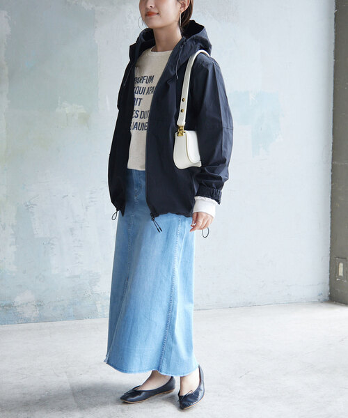 SLOBE IENA（スローブイエナ）の「レタードグラフィックロンTEE（Tシャツ/カットソー・レディース・グレー/ホワイト・FREE）」の8枚目の写真