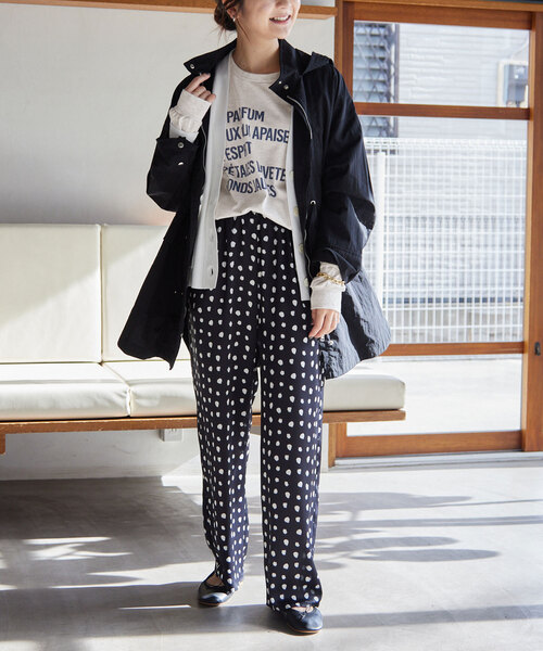 SLOBE IENA（スローブイエナ）の「レタードグラフィックロンTEE（Tシャツ/カットソー・レディース・グレー/ホワイト・FREE）」の18枚目の写真