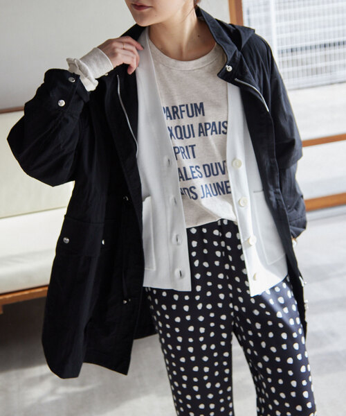 SLOBE IENA（スローブイエナ）の「レタードグラフィックロンTEE（Tシャツ/カットソー・レディース・グレー/ホワイト・FREE）」の9枚目の写真