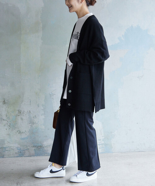 SLOBE IENA（スローブイエナ）の「レタードグラフィックロンTEE（Tシャツ/カットソー・レディース・グレー/ホワイト・FREE）」の20枚目の写真