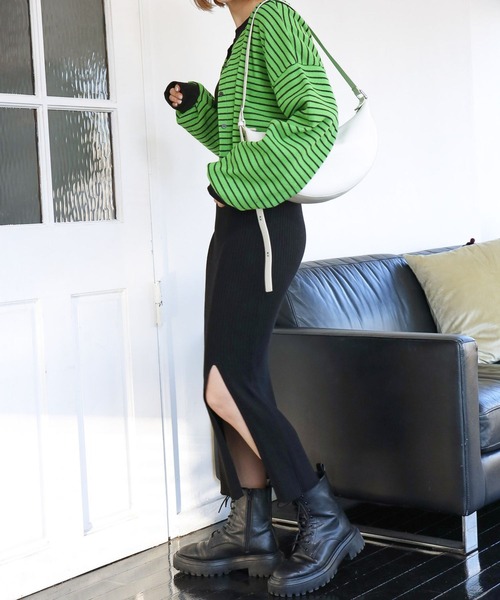 PBLIM（ページボーイリム）の「PAGEBOYLIM/2wayカーデ（カーディガン/ボレロ・レディース・グリーン系その他/ホワイト系その他/ネイビー系・FREE）」の13枚目の写真