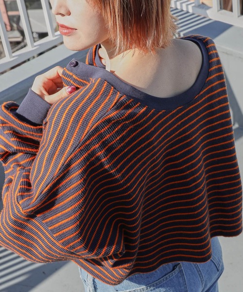 PBLIM（ページボーイリム）の「PAGEBOYLIM/2wayカーデ（カーディガン/ボレロ・レディース・グリーン系その他/ホワイト系その他/ネイビー系・FREE）」の17枚目の写真