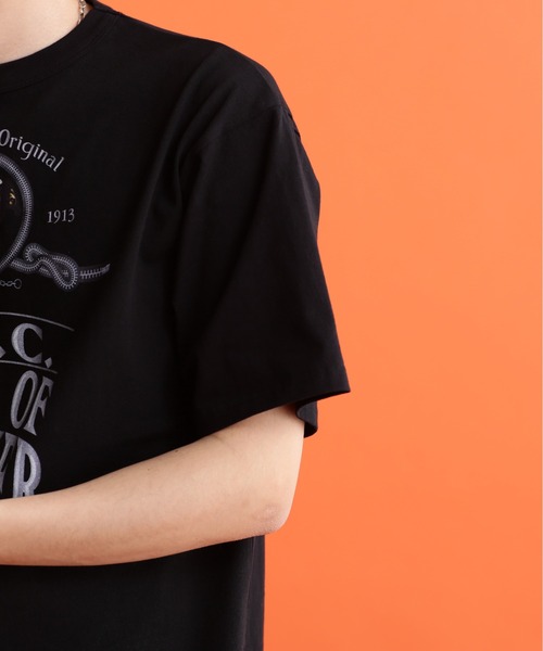 schott（ショット）の「【WEB LIMITED】Schott/ショット/T-SHIRT ROTTWEILER WARNER BROS./Tシャツ ロットワイラー ワーナーブロス（Tシャツ/カットソー・メンズ・ブラック/チャコールグレー/ブルーグレー/ダークグリーン・2XL/L/M/XL）」の9枚目の写真