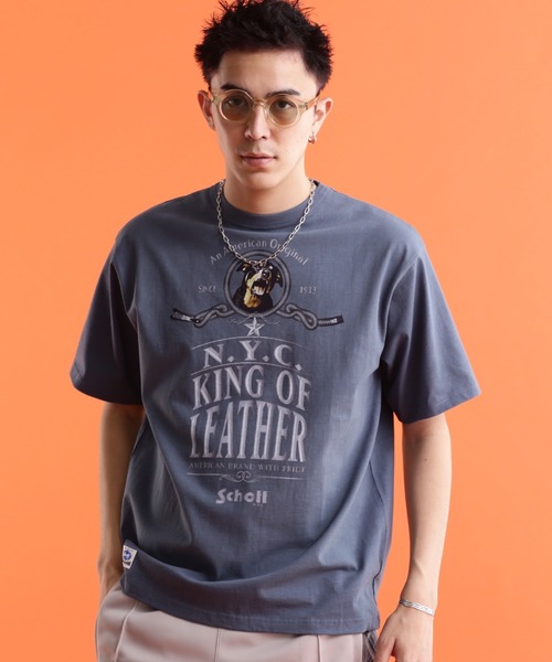 schott（ショット）の「【WEB LIMITED】Schott/ショット/T-SHIRT ROTTWEILER WARNER BROS./Tシャツ ロットワイラー ワーナーブロス（Tシャツ/カットソー・メンズ・ブラック/チャコールグレー/ブルーグレー/ダークグリーン・2XL/L/M/XL）」の15枚目の写真