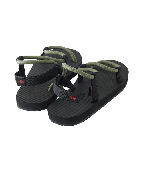 Gramicci(グラミチ)の「【GRAMICCI/グラミチ】 ROPE SANDALS | ロープサンダル(サンダル・メンズ・ブラック/オリーブ・23cm/24cm/25cm/26cm/27cm/28cm)」の3枚目の写真