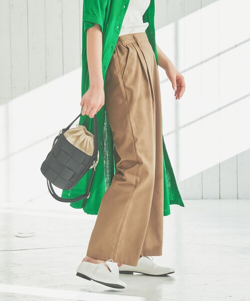 coen（コーエン）の「スクエアレースフラットシューズ（スリッポン・レディース・ホワイト/ブラック・S/M/L/XL）」の9枚目の写真