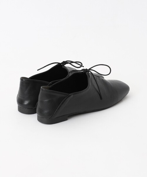 coen（コーエン）の「スクエアレースフラットシューズ（スリッポン・レディース・ホワイト/ブラック・S/M/L/XL）」の18枚目の写真