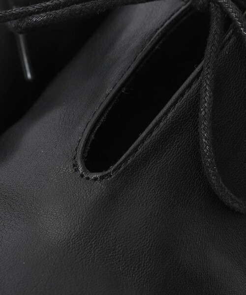 coen（コーエン）の「スクエアレースフラットシューズ（スリッポン・レディース・ホワイト/ブラック・S/M/L/XL）」の22枚目の写真