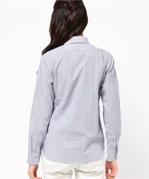 OUTLET（アウトレット）の「【BLOOM&BRANCH】デタッチャプルシャツL（シャツ/ブラウス・レディース・ロイヤルブルー・1/0）」の4枚目の写真