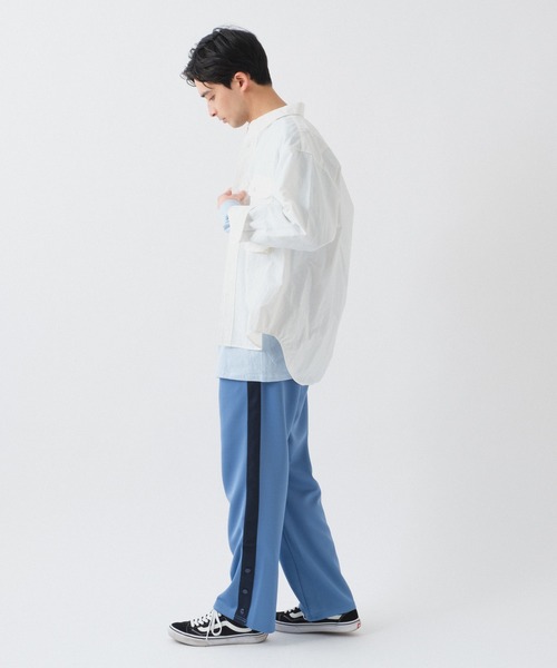 WHIMSIC（ウィムジック）の「【UNISEX】ナイロンフィッシングシャツ（シャツ/ブラウス・メンズ・ホワイト/ベージュ・FREE）」の19枚目の写真