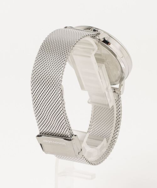 innovator（イノベーター）の「【innovator/イノベーター】ENKEL MESH ラウンド型 腕時計【セット販売】/ステンレス（アナログ腕時計・メンズ・ライトグレー/ネイビー・FREE）」の6枚目の写真