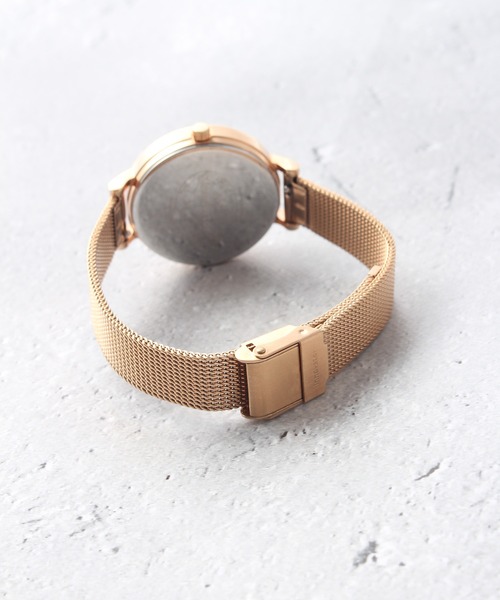 innovator（イノベーター）の「【innovator/イノベーター】ENKEL MESH ラウンド型 腕時計【セット販売】/ステンレス（アナログ腕時計・メンズ・ライトグレー/ネイビー・FREE）」の8枚目の写真