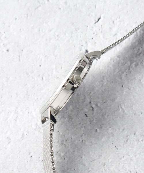 innovator（イノベーター）の「【innovator/イノベーター】ENKEL MESH ラウンド型 腕時計【セット販売】/ステンレス（アナログ腕時計・メンズ・ライトグレー/ネイビー・FREE）」の15枚目の写真