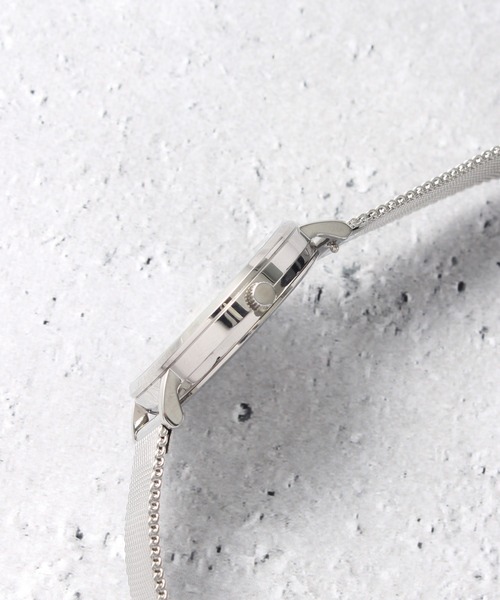 innovator（イノベーター）の「【innovator/イノベーター】ENKEL MESH ラウンド型 腕時計【セット販売】/ステンレス（アナログ腕時計・メンズ・ライトグレー/ネイビー・FREE）」の19枚目の写真