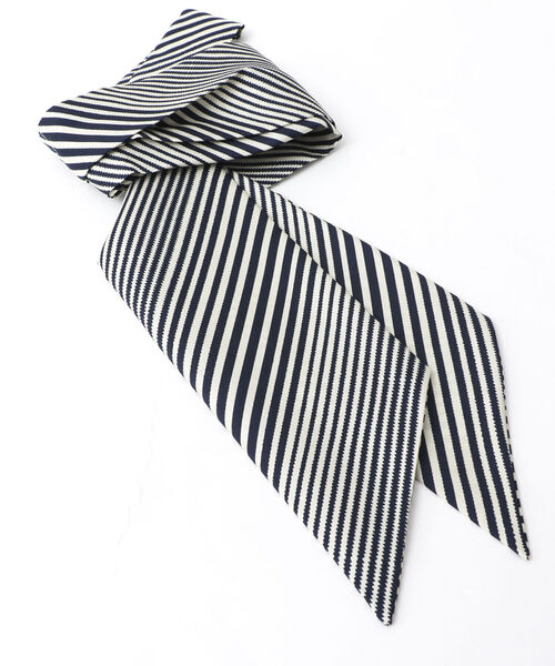 NOLLEY'S goodman（ノーリーズグッドマン）の「ART エッジプリントスカーフタイ italian fabric（バンダナ/スカーフ・メンズ・ホワイト系その他4・FREE）」の3枚目の写真