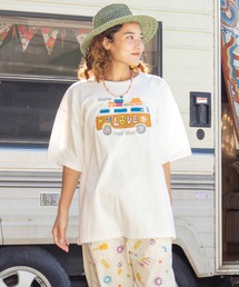 チャイハネ | 【チャイハネ】Amina×grn×POP FIRE カポルメンズTシャツ(Tシャツ/カットソー)