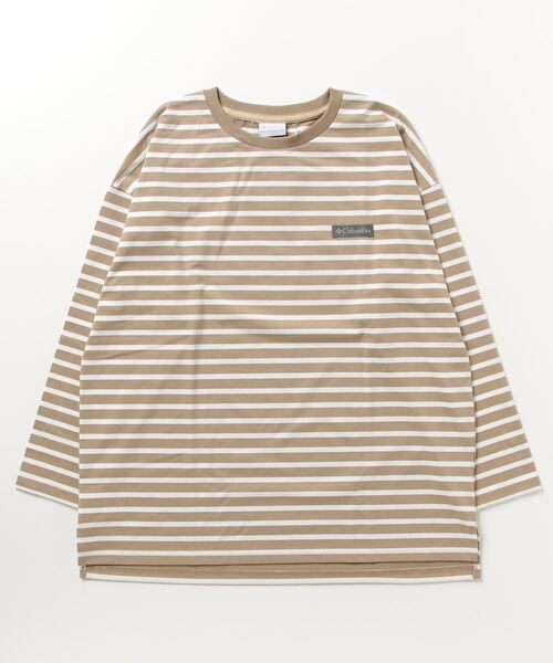 Columbia（コロンビア）の「コロンビア  ウィメンズリラクシングモーメントロングスリーブクルー（Tシャツ/カットソー・レディース・オフホワイト/ダークパープル/ネイビー・L/XL/M）」の3枚目の写真