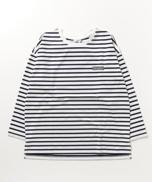 Columbia（コロンビア）の「コロンビア  ウィメンズリラクシングモーメントロングスリーブクルー（Tシャツ/カットソー・レディース・オフホワイト/ダークパープル/ネイビー・L/XL/M）」の2枚目の写真