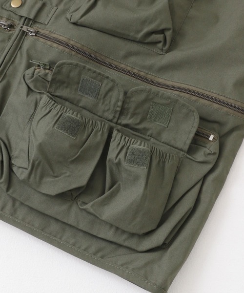 ROTHCO（ロスコ）の「ROTHCO　UNCLEMILTY VEST（ベスト・メンズ・ブラック/オリーブ・LARGE/X-LARGE）」の11枚目の写真