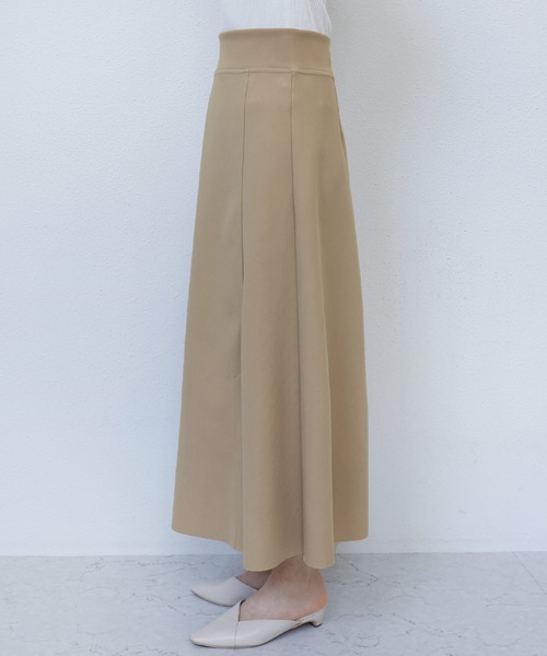 サイドスリットポンチフレア スカート（スカート）｜evernavy（エバー