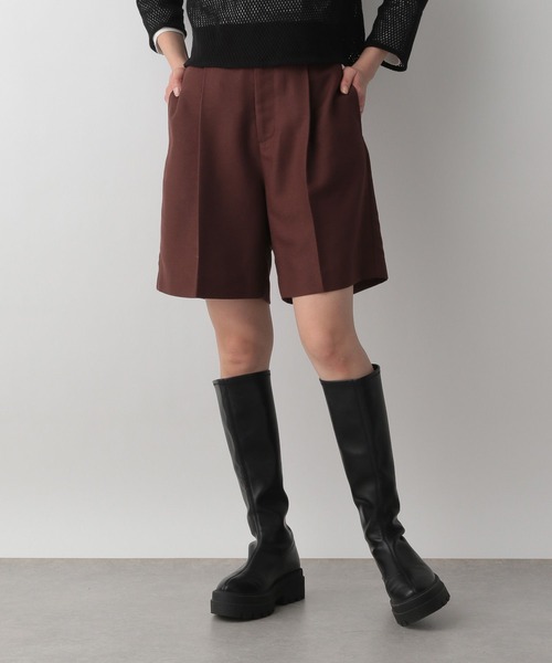 LOWRYS FARM（ローリーズファーム）の「ハイウエストショートパンツ　191854（その他パンツ・レディース・ブラック/アイボリー/ブラウン・FREE）」の12枚目の写真