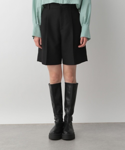 LOWRYS FARM（ローリーズファーム）の「ハイウエストショートパンツ　191854（その他パンツ・レディース・ブラック/アイボリー/ブラウン・FREE）」の13枚目の写真