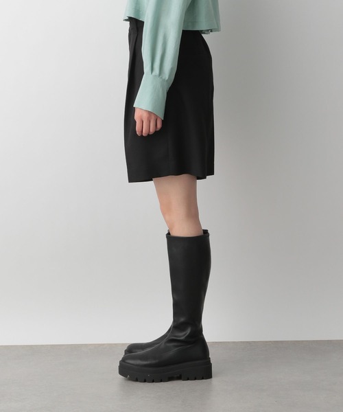 LOWRYS FARM（ローリーズファーム）の「ハイウエストショートパンツ　191854（その他パンツ・レディース・ブラック/アイボリー/ブラウン・FREE）」の14枚目の写真