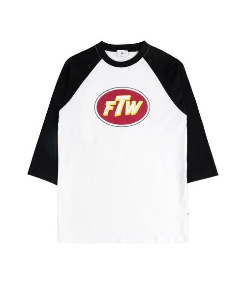 FTW(エフティダブリュー)の「FTW CIRCLE LOGO RAGLAN TEE(Tシャツ/カットソー・メンズ・ブラック/グリーン/ネイビー・MEDIUM/LARGE)」の2枚目の写真